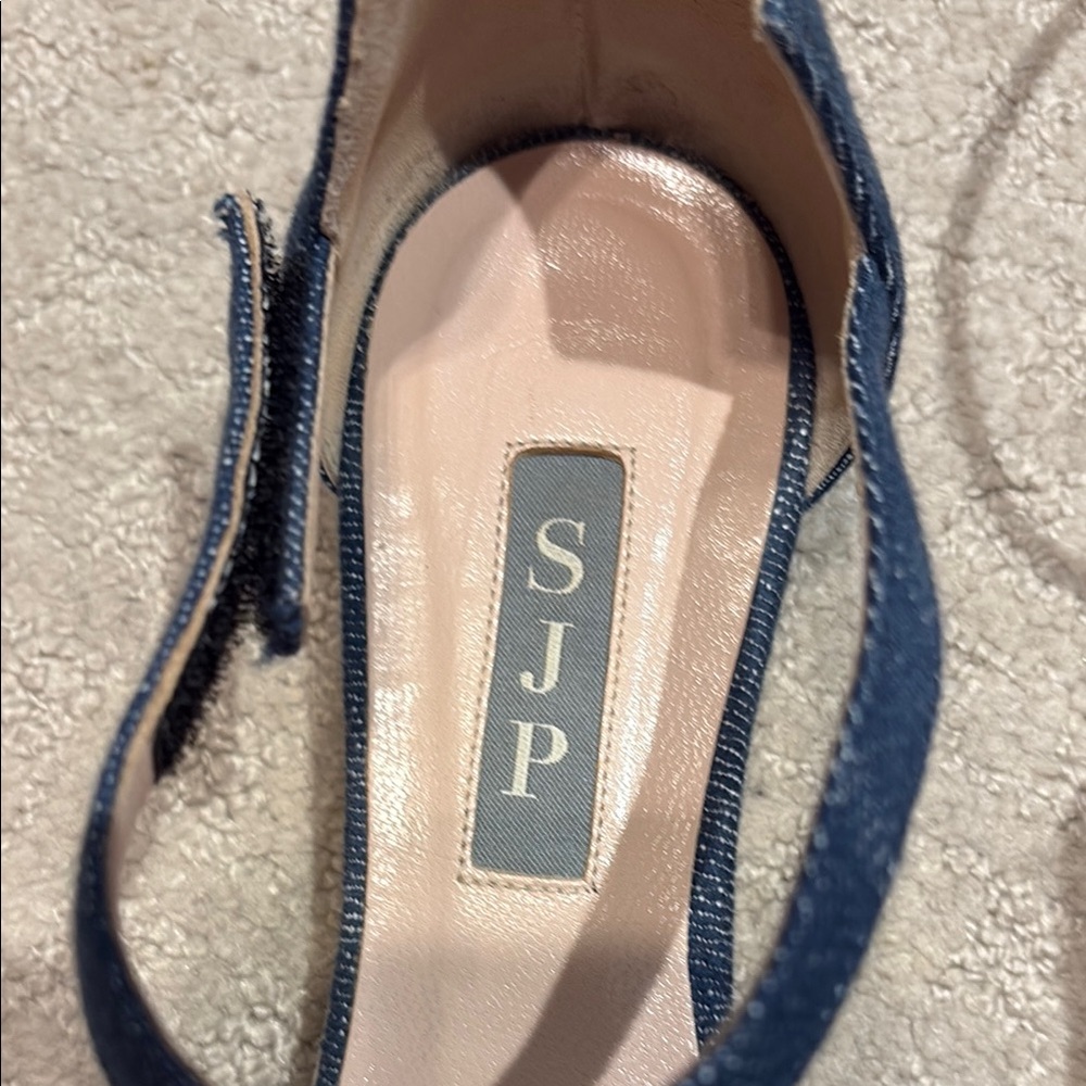 SJP by Sarah Jessica Parker Denim Sneaker Flats - Picture 2 of 6